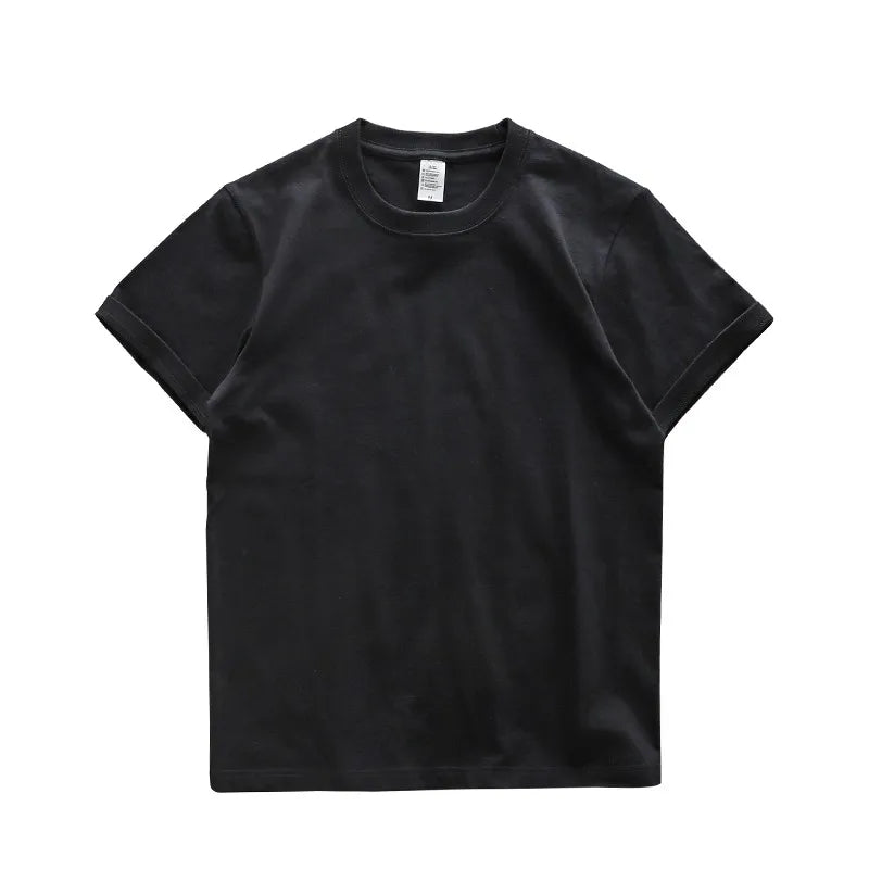 Heavyweight T Shirt for Men 100% Cotton Plain