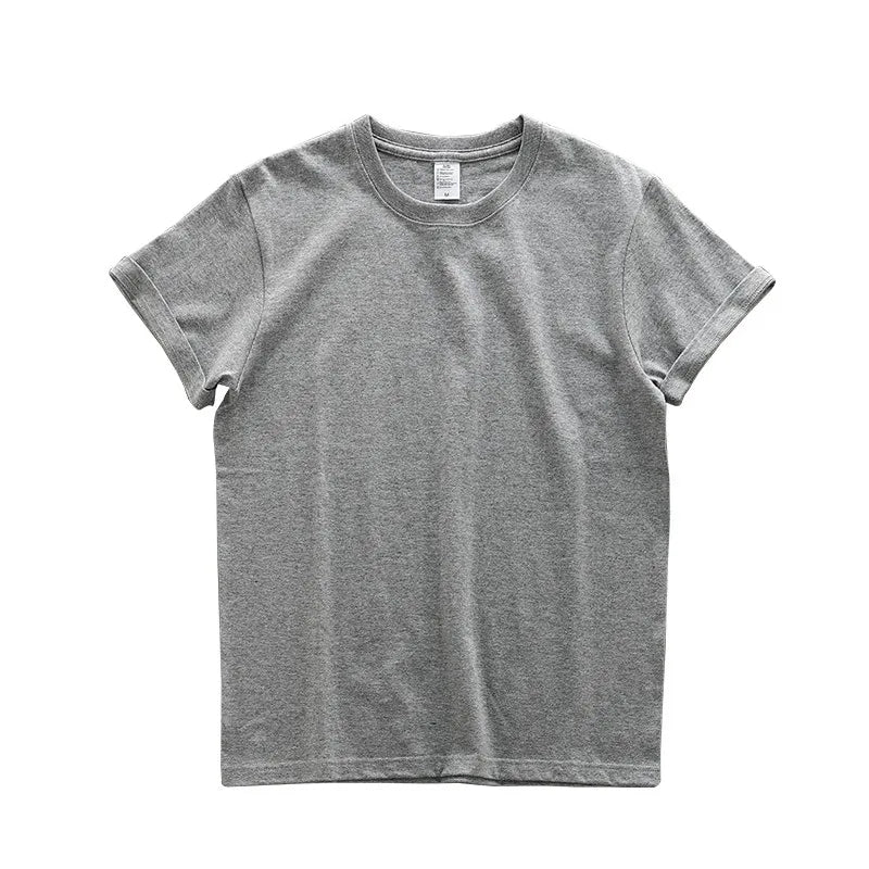 Heavyweight T Shirt for Men 100% Cotton Plain