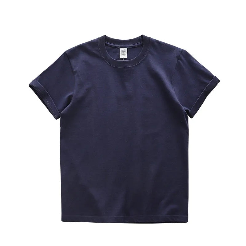 Heavyweight T Shirt for Men 100% Cotton Plain