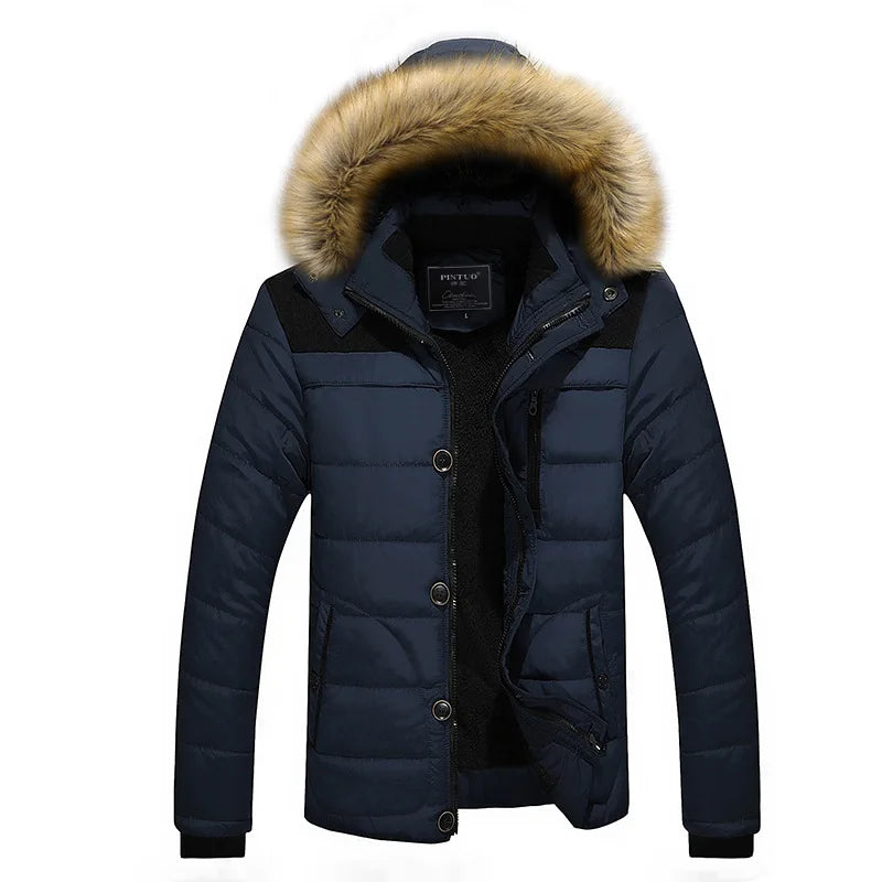 Men's Winter Thick Coats Jacket Fashion.