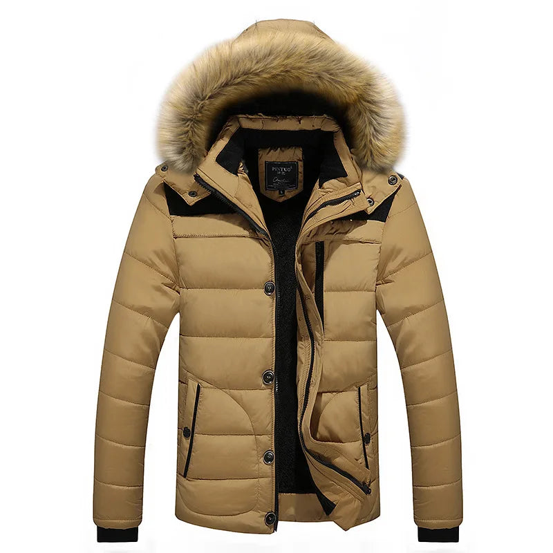 Men's Winter Thick Coats Jacket Fashion.